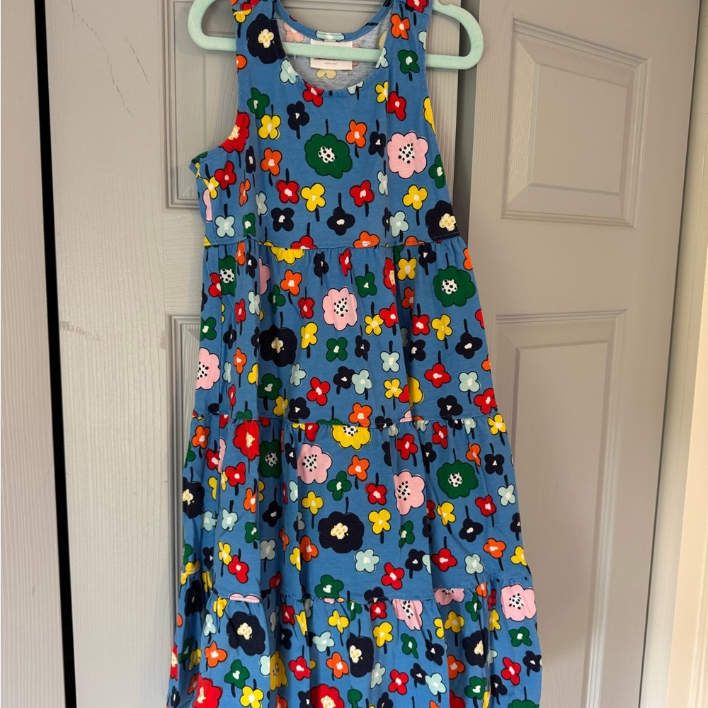 Hanna Andersson Blue Flower Dress